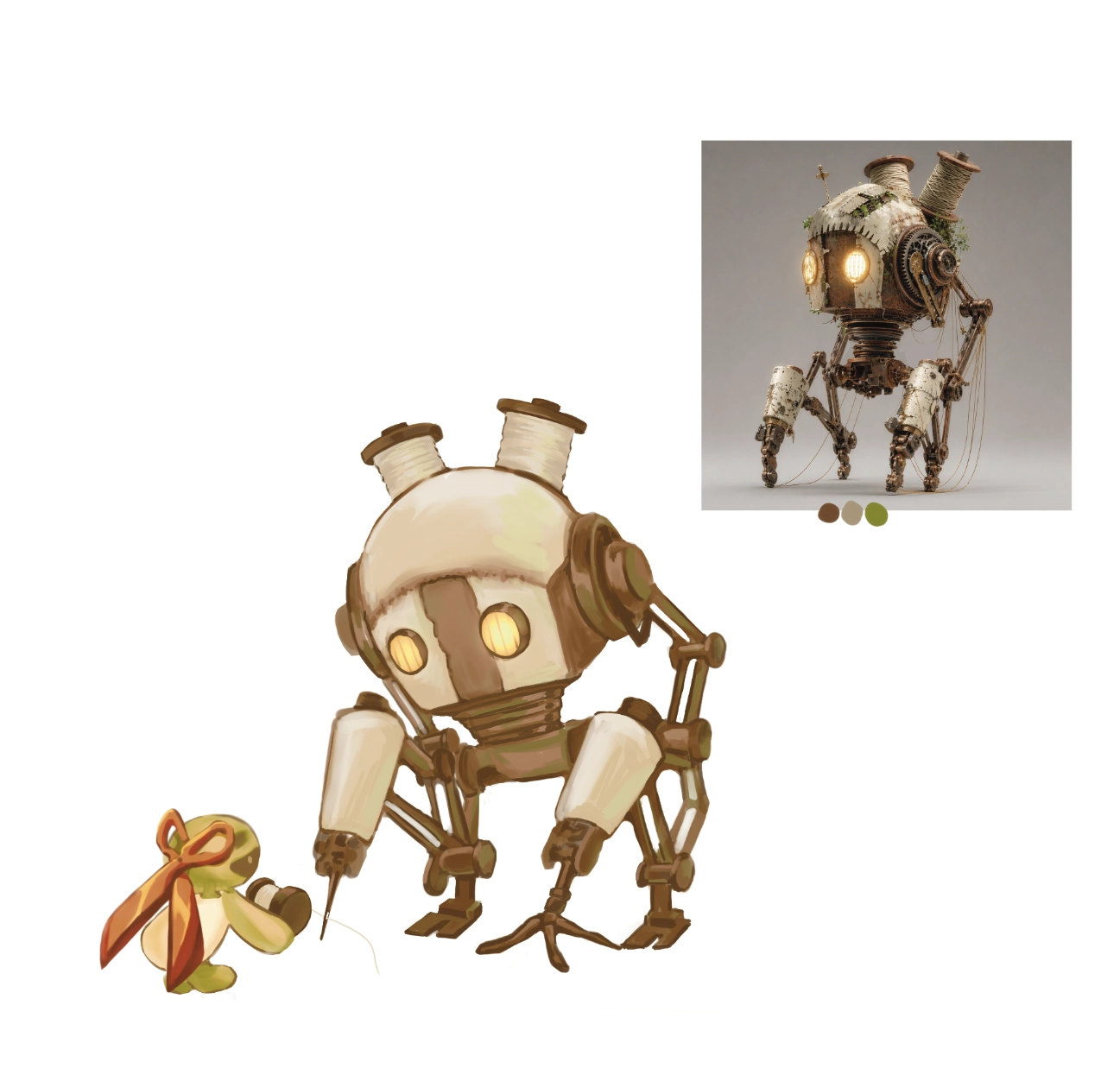 Final character and mascot