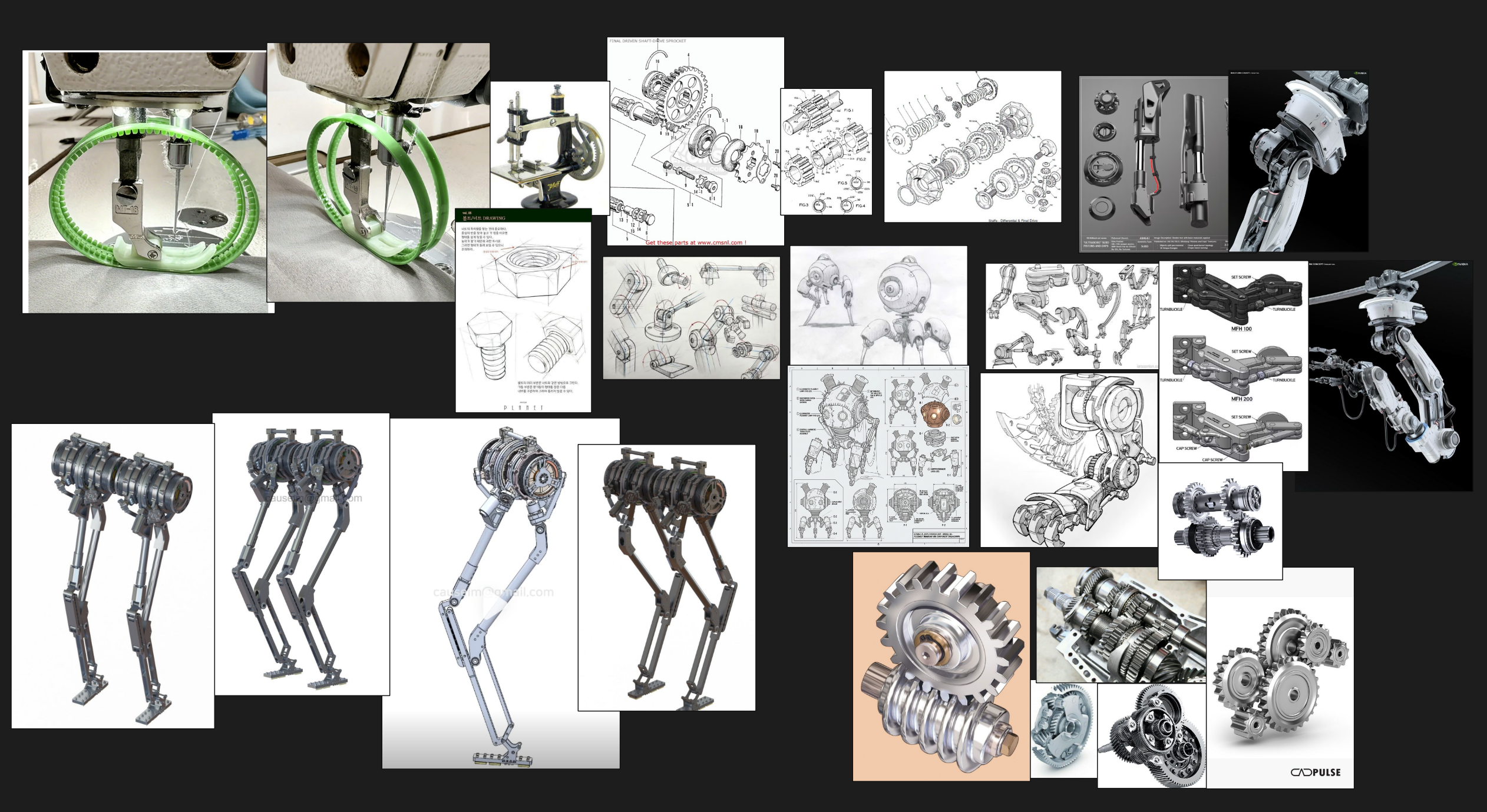 Modeling/structure reference board