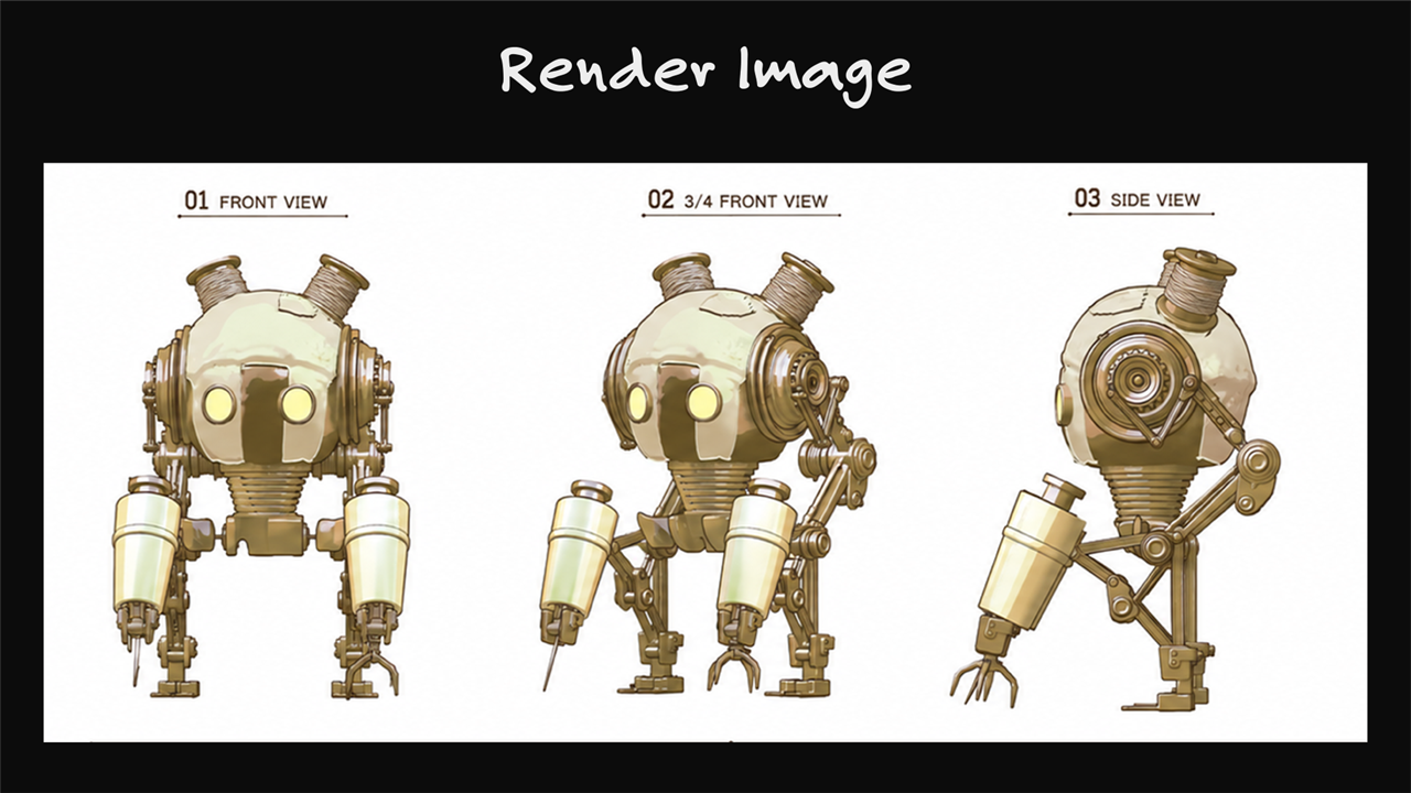 Render test / texture slide
